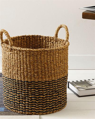 Natural Shape Кошница Ракита, Кафе Черно, 35 X 35 Cm