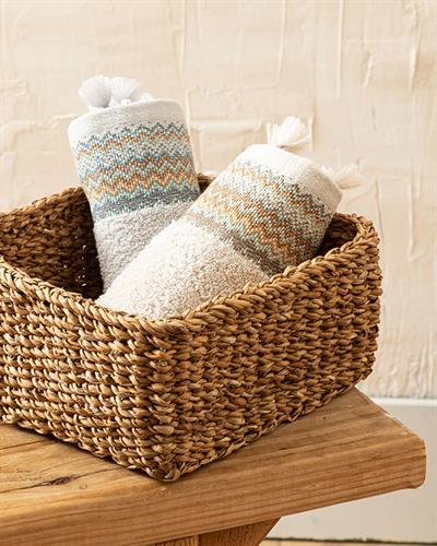 Natural Story Кошница Ракита, Кафяво, 22 X 22 X 10Cm