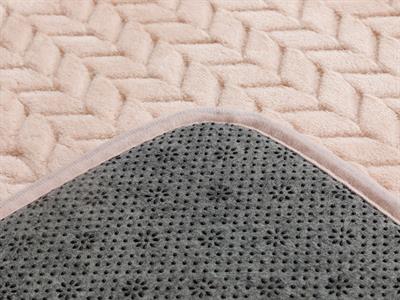 Nature ПОСТЕЛКА ЗА БАНЯ КО От жакард Фланела 50x80 - 45x50 cm Powder