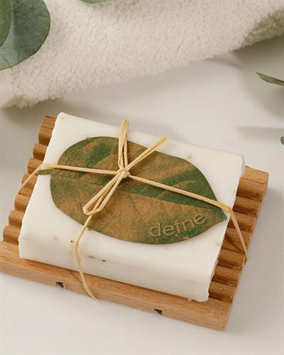 Nature ТВЪРД САПУН С дафинов лист Естествен 85 gr LightGreen