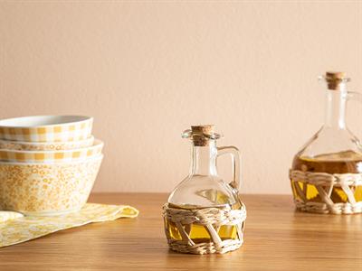 Nature Straw Диспенсър За Олио Ракита, Стъкло, Прозрачен, 160 Ml