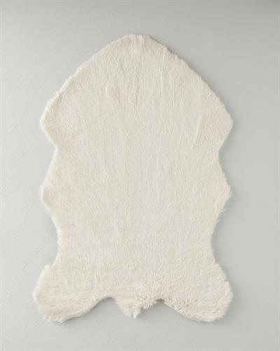 Nebula Килим Изкуствен Кожух Акрил 90x60 см Кремав