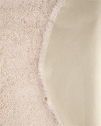 Nebula Килим Изкуствен Кожух Акрил 90x60 см Бежов