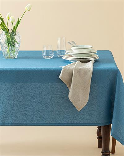 Nelda Покривка За Маса Безгрижен, Полиестер, Синьо, 100 X 140 Cm