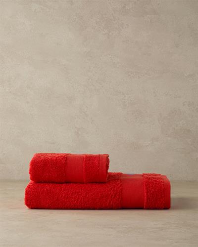 Nemo Кърпа За Ръце С бродерия Памучен 30x45 см Червен