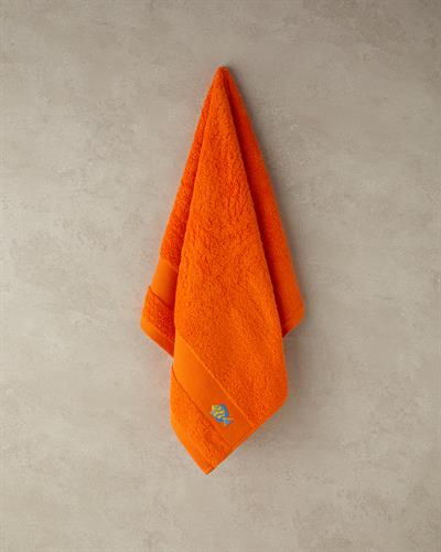 Nemo Кърпа За Лице С бродерия Памучен 50x80 см Оранжев
