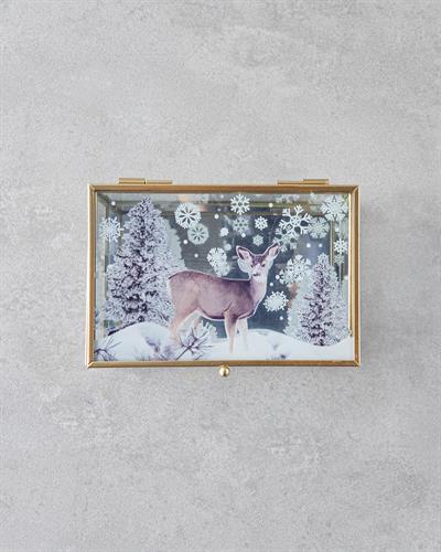 Nevana Декоративна Кутия 15x10x5.5 Златен