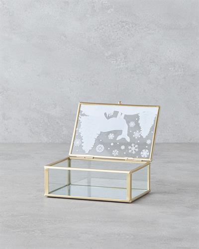 Nevana Декоративна Кутия 15x10x5.5 Златен