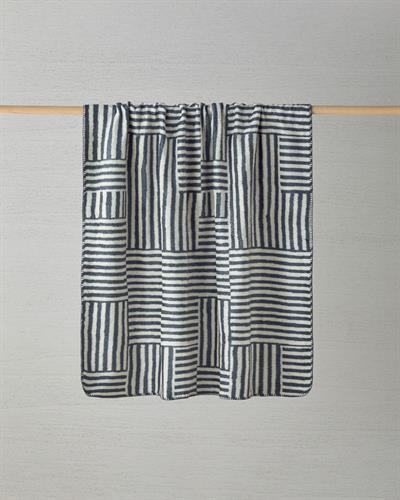 New Line Тв Одеяло Акрил 130x170 см Черен-Кремав