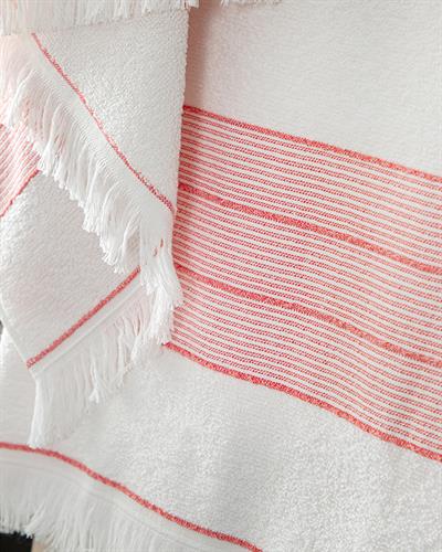 New Retro Хавлия За Баня Компл Памучен, Цветен, 50 X 85Cm + 70 X 150Cm