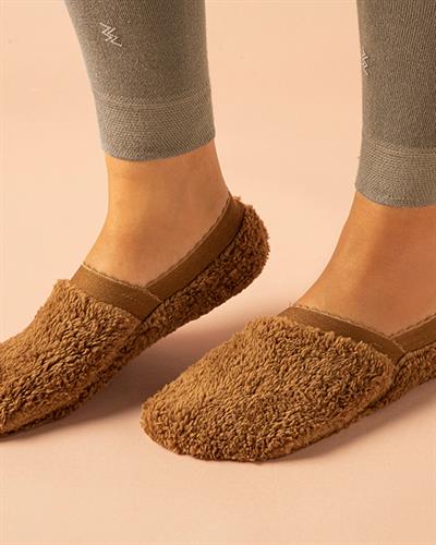 New Soft Плюшен Дамски, Кафяво, 39-41