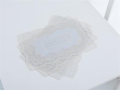 Nicole АМЕРИКАНЗКИ СЕРВИЗ 4 Set ПВЦ 30x45 cm Cream.