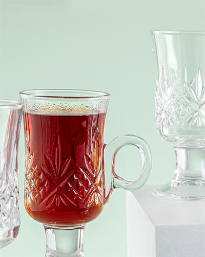 Noa Чаена Чаша 4 Бр., Стъкло, Прозрачен, 175 Ml