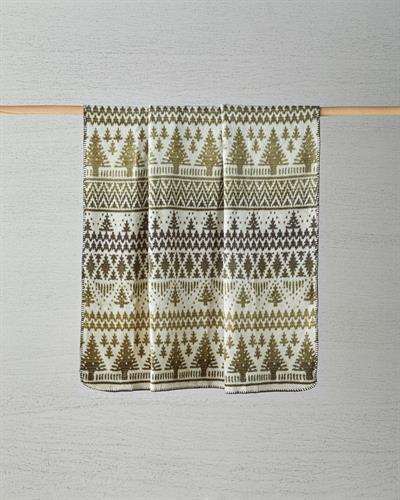 Noble pine Тв Одеяло Акрил 130x170 см Зелен