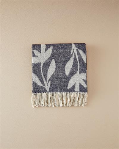 Nola Шал За Диван 130x170 см Черен