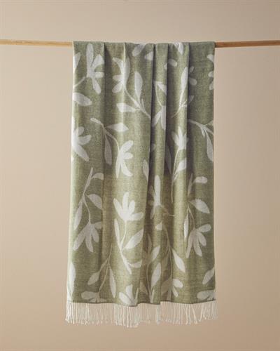 Nola Шал За Диван 130x170 см Зелен