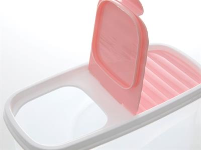 Nona КУТИЯ ЗА СЪХРАНЕНИЕ Голяма Пластмасов 2,4 lt Pink