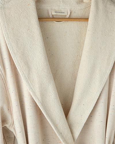 Nope Халат Шал Яка, Памучен Полиестер, Бежово, S-M