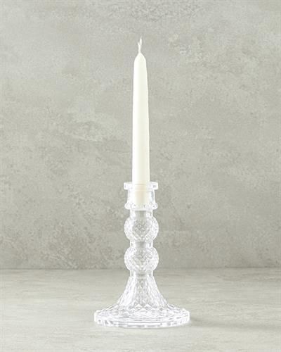 Nora Свещник Стъкло 14,5 см Прозрачен