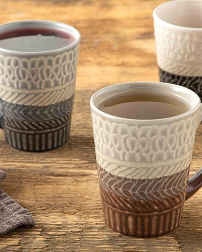 Nora Чаша Stoneware, Кафяво, 300 Ml