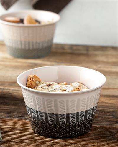 Nora Купа Stoneware, Черно, 530 Ml