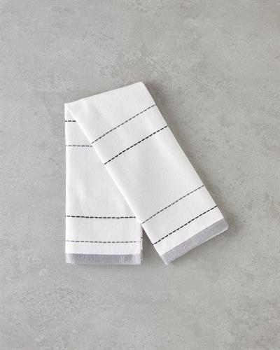 Norm Кърпа За Сушене Памук 30x50 см Бял - Сив