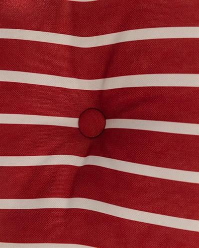 Northsea Decorative Cushion 40 cm White - Maroon