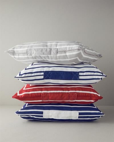 Northsea Възглавница За Под Памук 60x60 cm Бял - Бордо