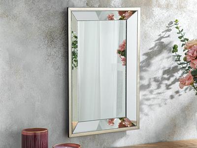 Nova ДЕКОРАТИВНА ТАБЛА С огледало 29x44 cm Сребристо