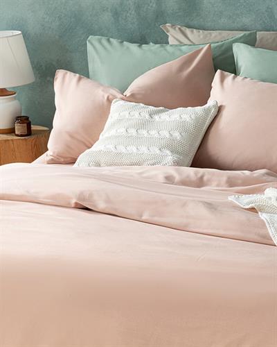 Novella Спално Бельо Компле Единичен Размер, Premium Soft Cotton, Розово, 160 X 220 Cm