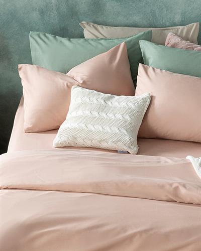 Novella Спално Бельо Компле Единичен Размер, Premium Soft Cotton, Розово, 160 X 220 Cm