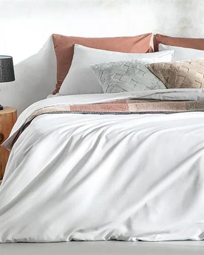 Novella Плик За Завивка Единичен Premium Soft Cotton 160x220 см Сив