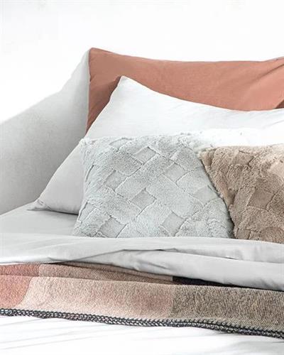 Novella Плик За Завивка Единичен Premium Soft Cotton 160x220 см Сив