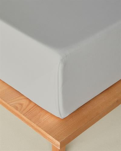 Novella Долен Чаршаф Единичен Premium Soft Cotton 160x240 см Сив