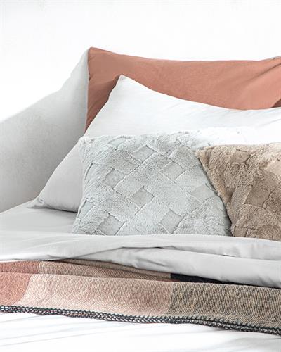 Novella Спално Бельо Компле Двоен Размер, Premium Soft Cotton, Сиво, 200 X 220 Cm