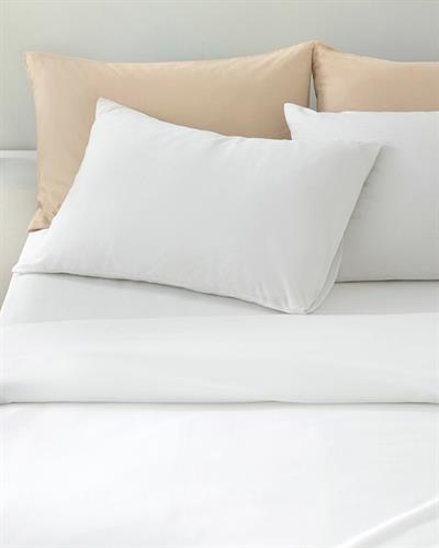 Novella Спално Бельо Компле Двоен Размер, Premium Soft Cotton, Бяло, 200 X 220 Cm