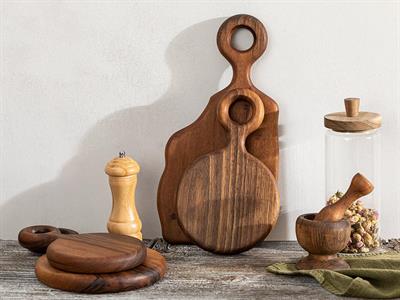 Noyer Табло За Представяне Тъмно Кафяво, 38 X 20 Cm