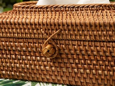 Nude Салфетниk Rattan, Светлокафяво., 22 X 12,5 X 11 Cm