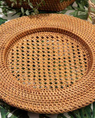 Nude Супла Rattan, Светлокафяво., 33 Cm