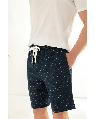 Ocean Комплект Пижама Мъжки, Пенирана Тъкан, Тъмно Синьо, M