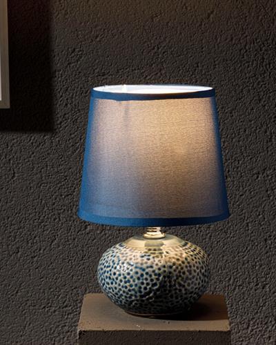 Odes Абажур Порцелан 14x14x22,5 cm Морскосин