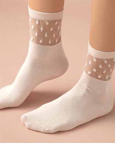 Odes Нюд Чорап Дамски, Памучен, Розово, 36-40