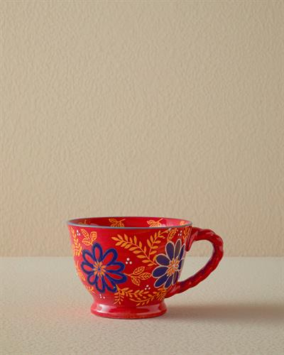 Odessa Чаша Керамика 400 мл Червен