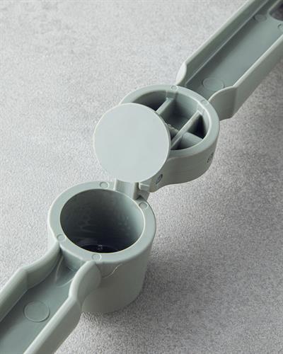 Кухненски Прибори Преса за чесън Пластмаса 14,5 см Зелен