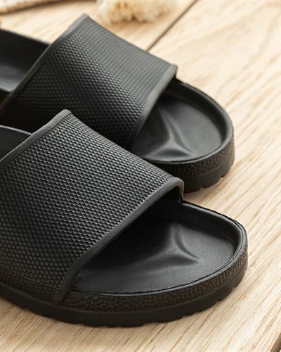 Olive EVA Mens Sandals 41 Black