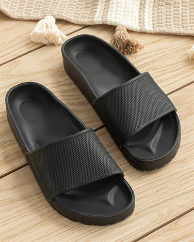 Olive EVA Mens Sandals 41 Black