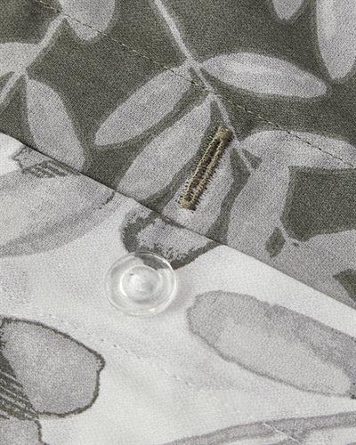 Olive Twig Спално Бельо Компле Двоен Размер, Креп, Маслинено Зелено, 200 X 220 Cm