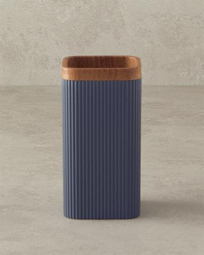 Olivia 3 Set Bathroom Set 15x16x17 cm Anthracite