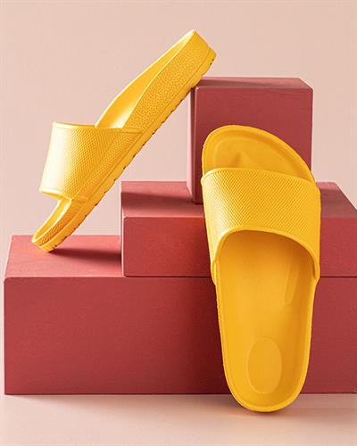 Olivia Women Sandals 37 Dark Yellow