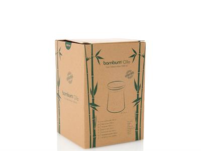 Olla КУТИЯ ЗА СЪХРАНЕНИЕ Голяма Бамбук 1000 ml Beige